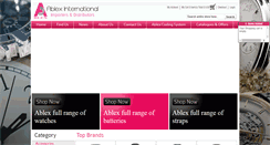 Desktop Screenshot of ablexinternational.com